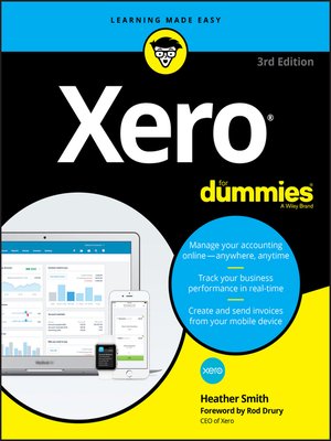 cover image of Xero For Dummies